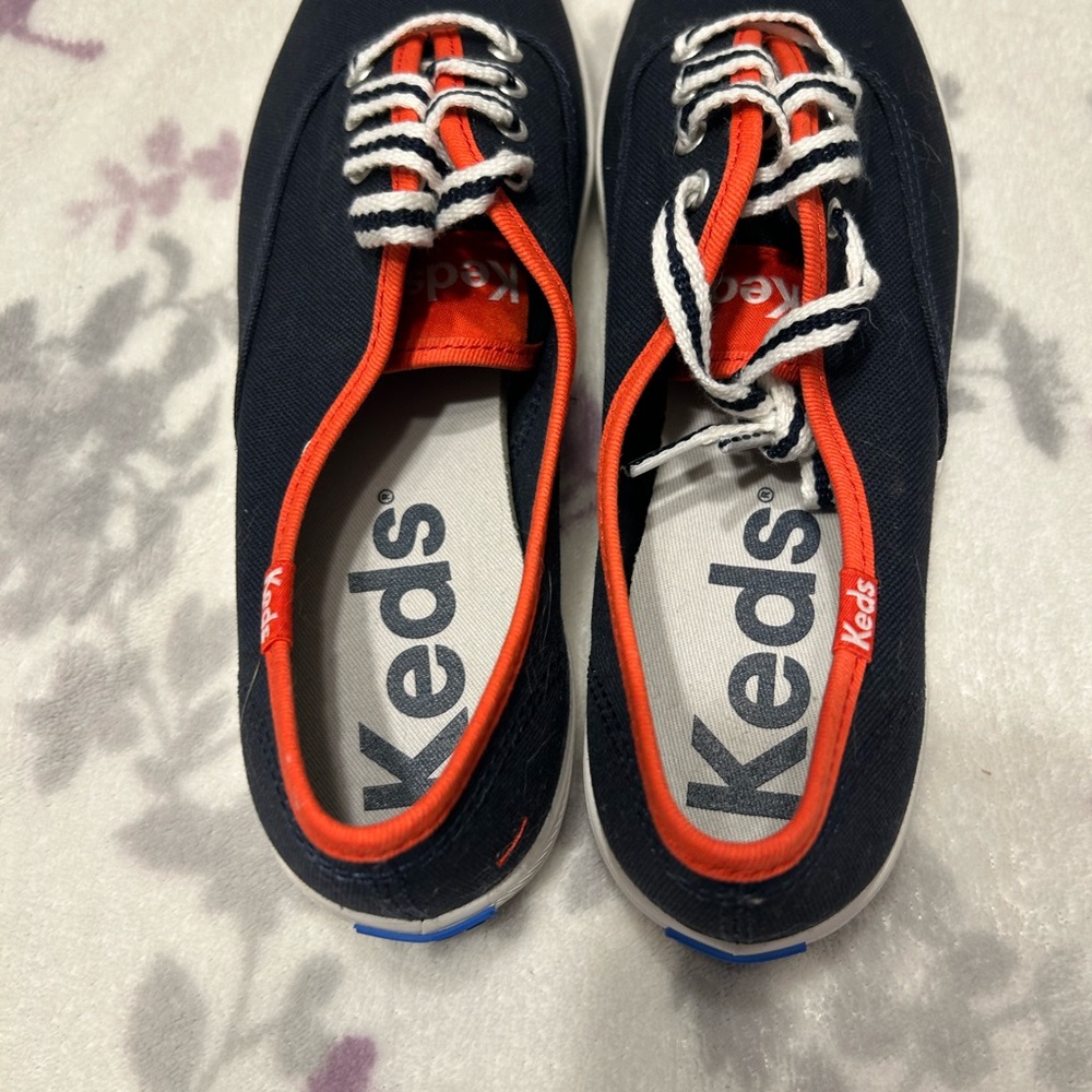 Brand new. Keds Navy and Red Sneakers - Picture 5 of 6